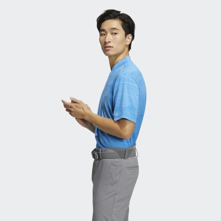 Camiseta Con Cuello Acanalado Hecha Para Ser Rehecha Azul Adidas