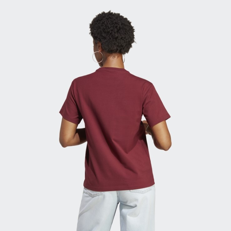 Camiseta Adidas Roja Adicolor Classics Trefoil