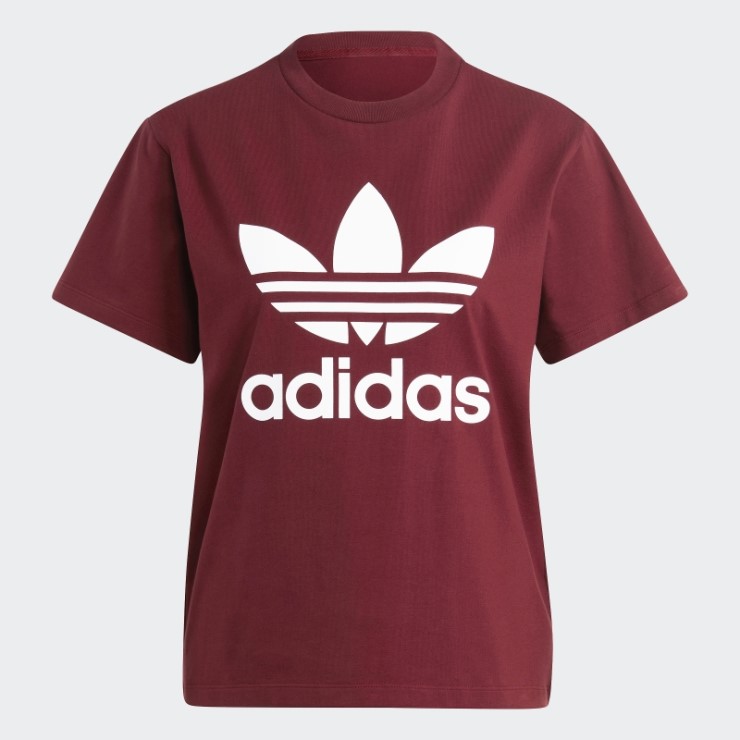 Camiseta Adidas Roja Adicolor Classics Trefoil
