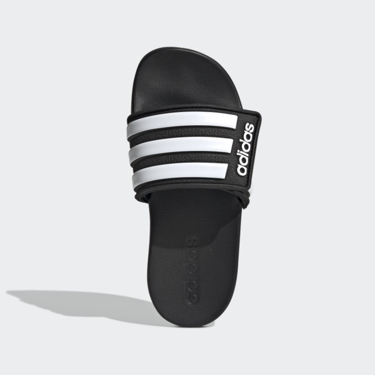 Adidas Adilette Comfort Chanclas Ajustables Blanco Moda