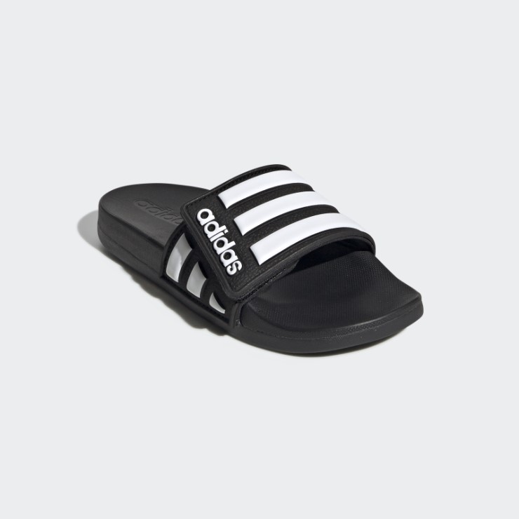 Adidas Adilette Comfort Chanclas Ajustables Blanco Moda