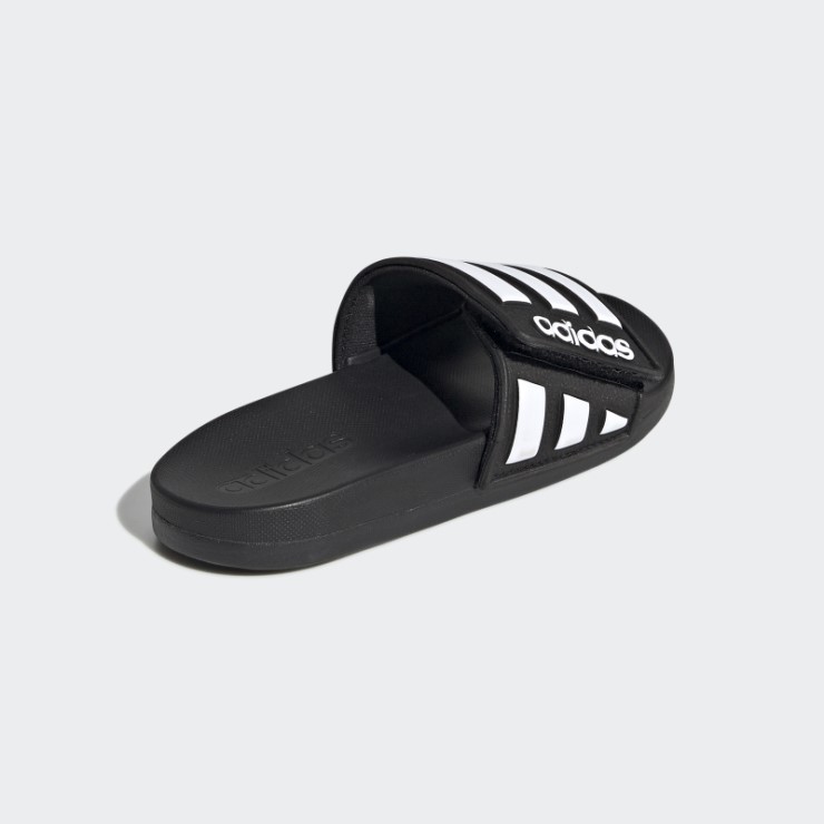 Adidas Adilette Comfort Chanclas Ajustables Blanco Moda