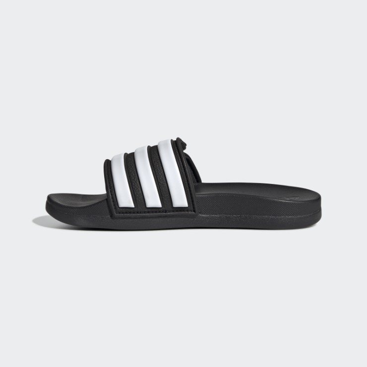 Adidas Adilette Comfort Chanclas Ajustables Blanco Moda