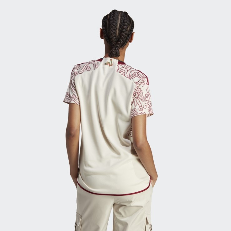 Camiseta Adidas Mexico 22 Segunda Equipacion Blanca