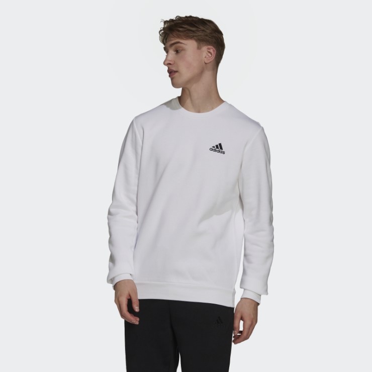 Sudadera Adidas Essentials Blanca