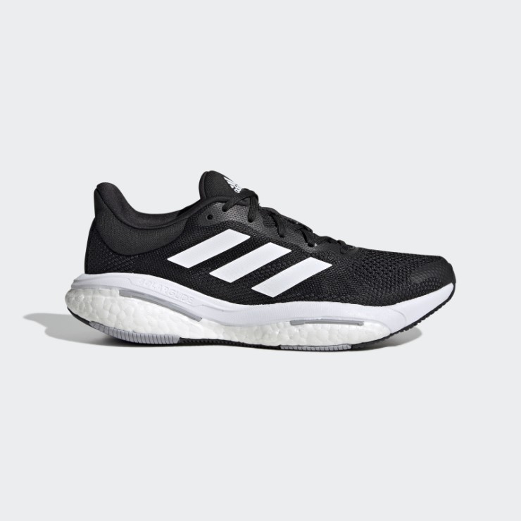 Adidas Solar Glide 5 Zapatillas De Running Anchas Negras
