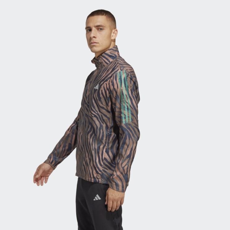 Romper La Norma Chaqueta Con Media Cremallera Adidas Multicolor