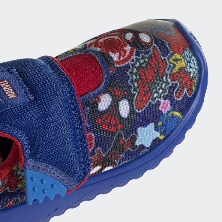 Adidas X Disney Suru363 Spider-man Slip On Zapatilla Infantil Azul Real Caliente
