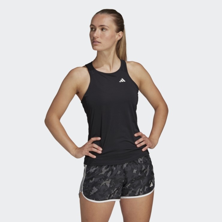 Own The Run Camiseta De Tirantes De Running Adidas Negra