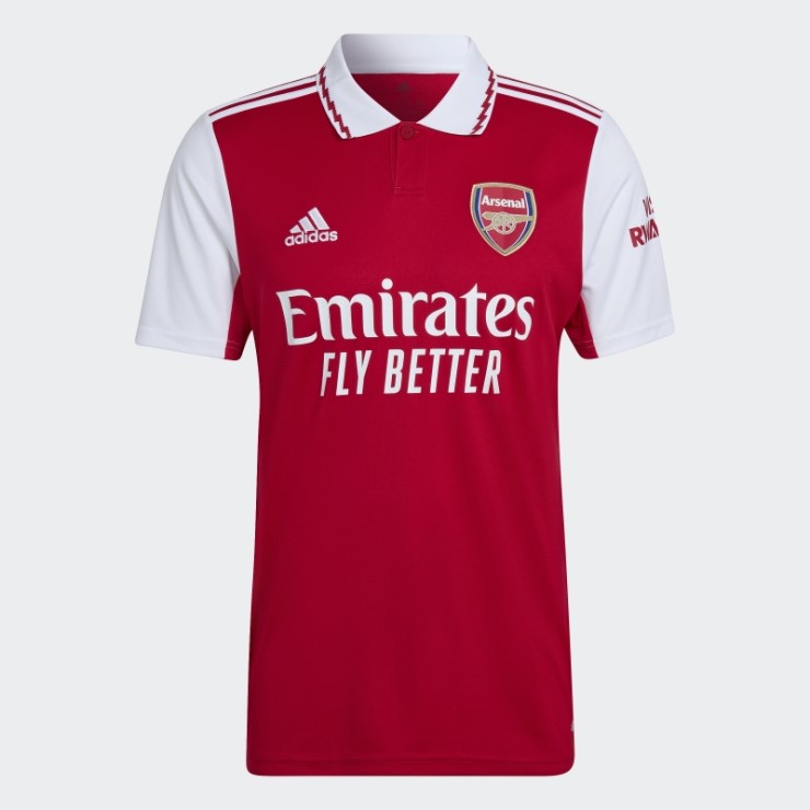Camiseta Primera Equipación Arsenal 22/23 Adidas Escarlata