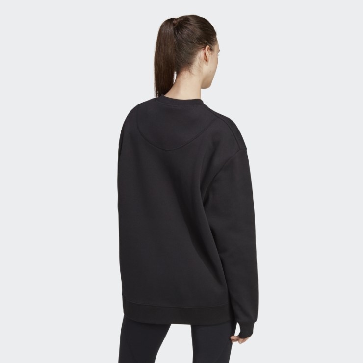 Sudadera Adidas By Stella Mccartney Sportswear Negro Moda