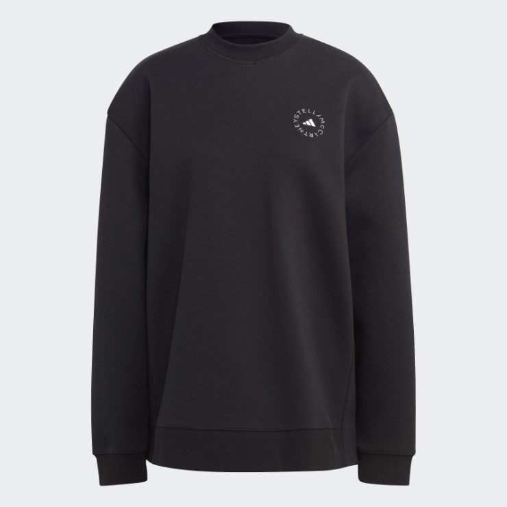 Sudadera Adidas By Stella Mccartney Sportswear Negro Moda