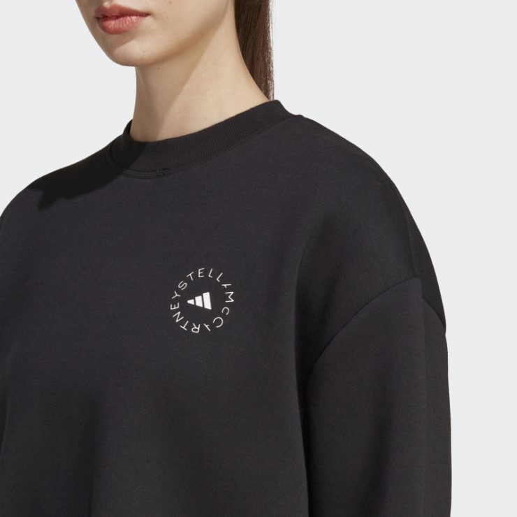 Sudadera Adidas By Stella Mccartney Sportswear Negro Moda