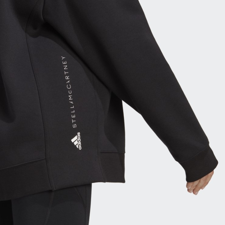 Sudadera Adidas By Stella Mccartney Sportswear Negro Moda