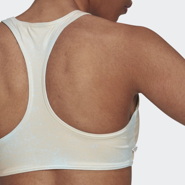 Sujetador Con Estampado Allover Azul Adidas