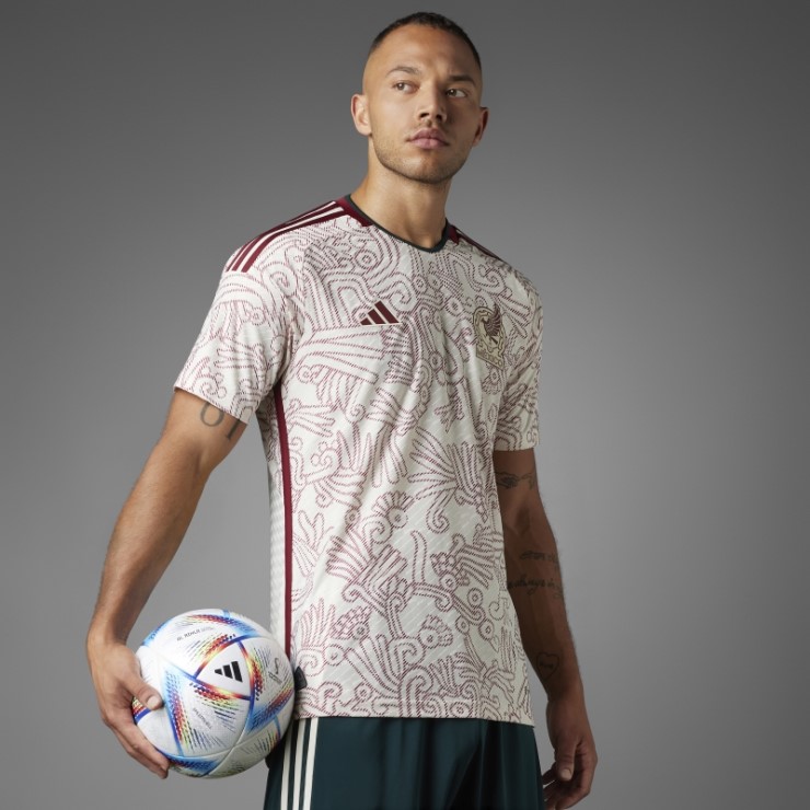 Camiseta Adidas Mexico 22 Primera Equipación Blanca