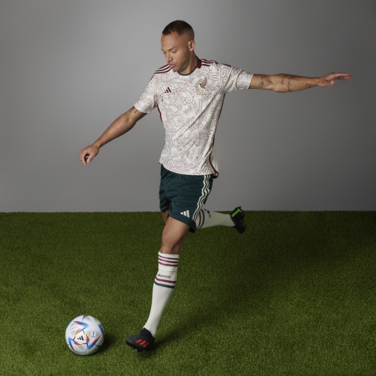 Camiseta Adidas Mexico 22 Primera Equipación Blanca