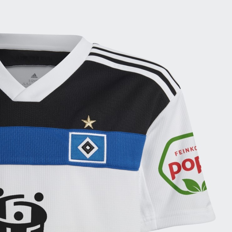 Camiseta Adidas Hamburger Sv 22/23 Primera Equipación Blanca