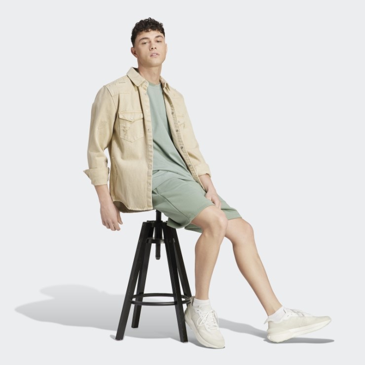 Camiseta Adidas Lounge Verde Plata