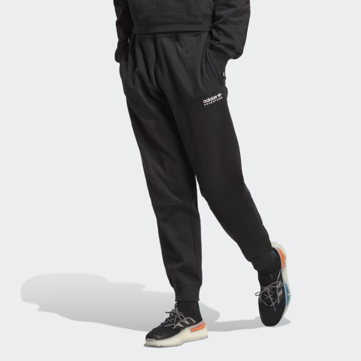 Adidas Joggers De Aventura De Moda Negro