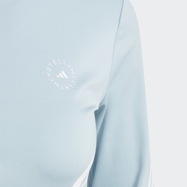 Camiseta Gris Ceniza De Adidas By Stella Mccartney Truepace De Manga Larga