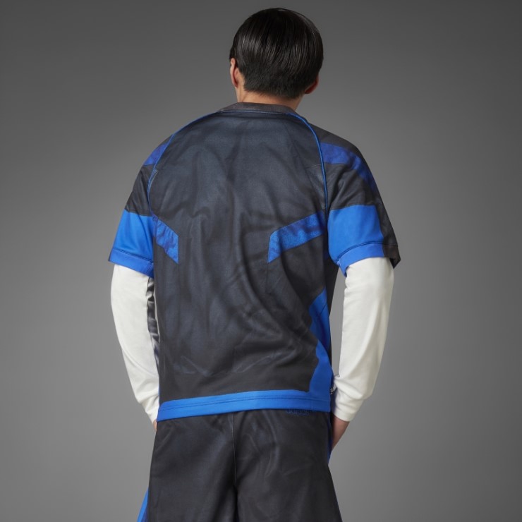 Camiseta De Fútbol Adidas Versión Azul Azul