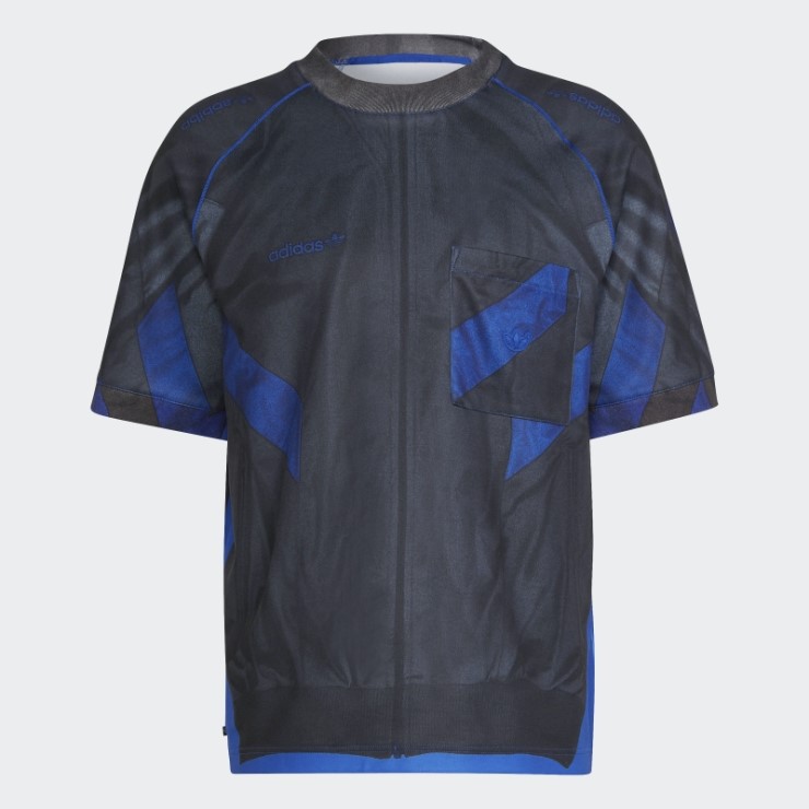 Camiseta De Fútbol Adidas Versión Azul Azul