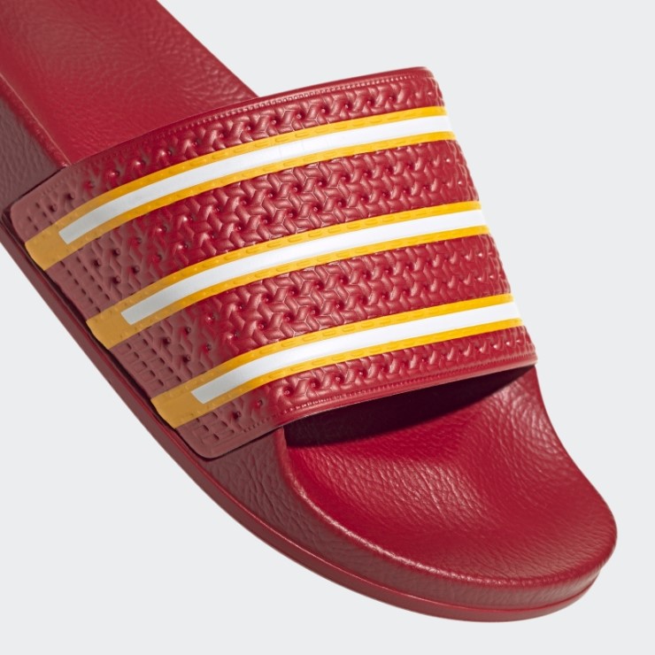 Chanclas Adidas Adilette Doradas