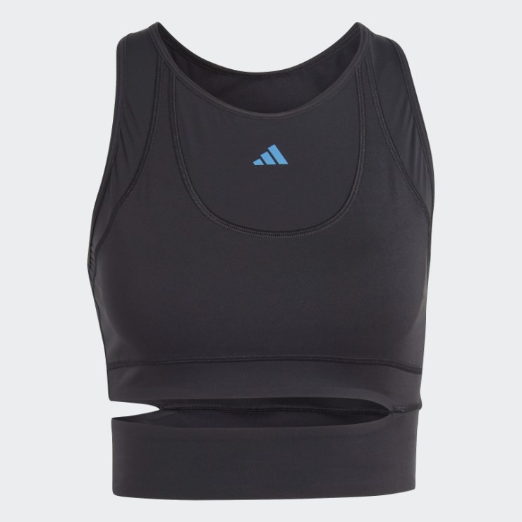 Camiseta De Tirantes De Entrenamiento Corta Adidas Hiit Heat.rdy Entallada Negra