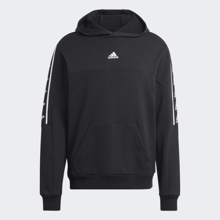 Sudadera Con Capucha Negra Adidas Brandlove