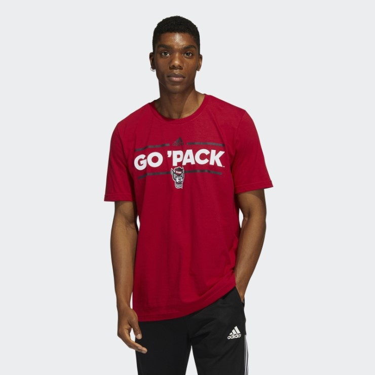 Camiseta Roja Adidas Wolfpack