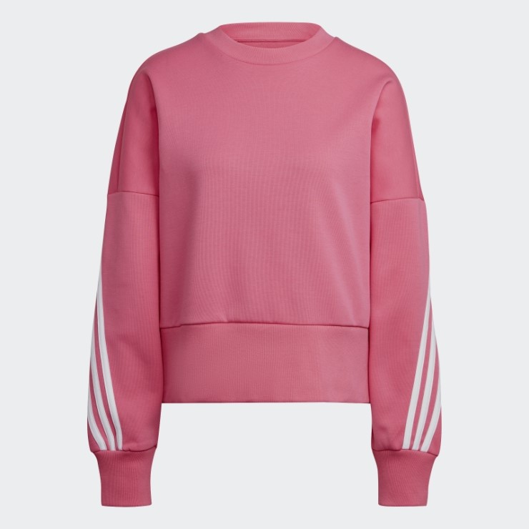 Sudadera Adidas Sportswear Future Icons 3 Rayas Magenta Caliente