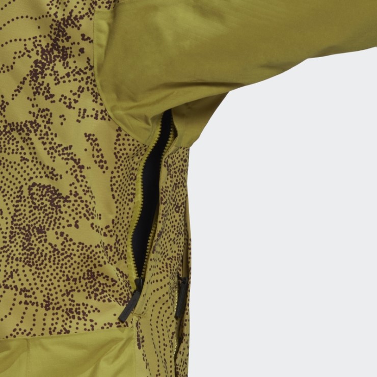 Chaqueta Terrex 2-layer Insulated Snow Graphic Adidas Verde Oliva