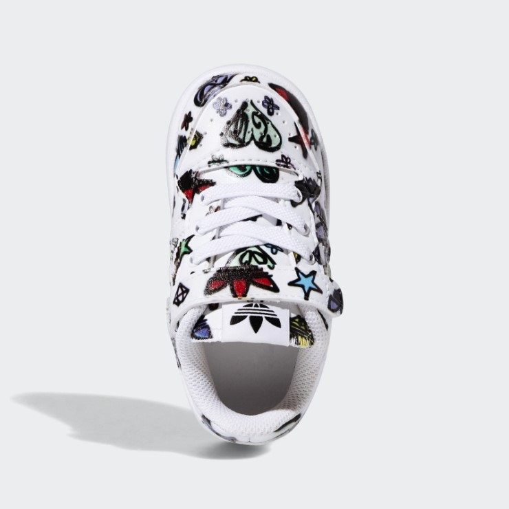 Blanco Jeremy Scott Forum 84 Bajo Mono Zapatos Adidas