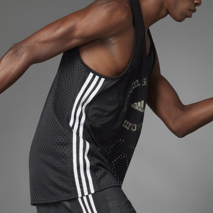 Camiseta De Tirantes Adidas Break The Norm Running Negra