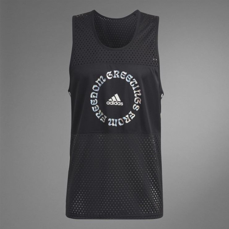 Camiseta De Tirantes Adidas Break The Norm Running Negra