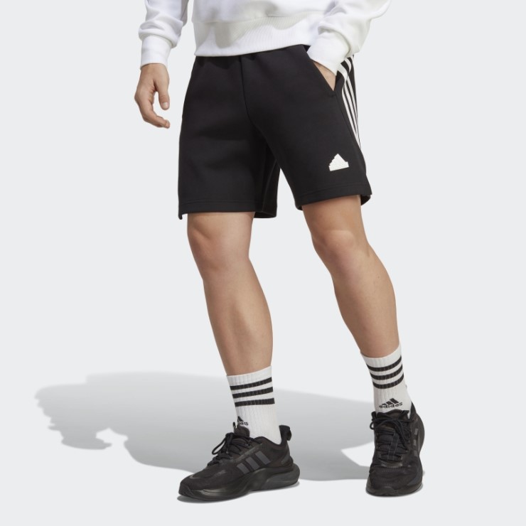 Hot Future Icons Pantalones Cortos De 3 Rayas Adidas Negro