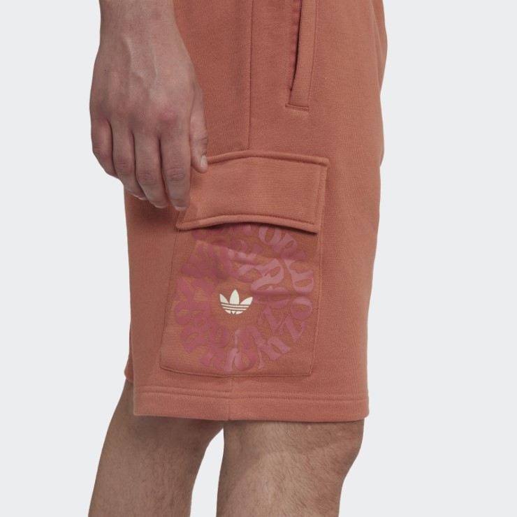 Shorts Cargo Adidas Con Gráfico De Tierra Ozworld