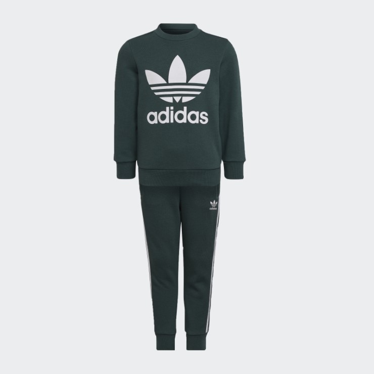 Conjunto Adidas Adicolor Verde Mineral