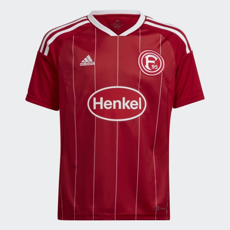 Camiseta Fortuna Düsseldorf 22/23 Primera Equipación Rojo Adidas