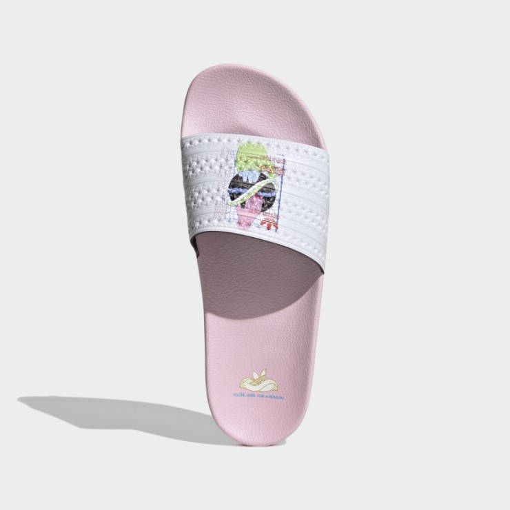 Chanclas Adilette Rosa Adidas