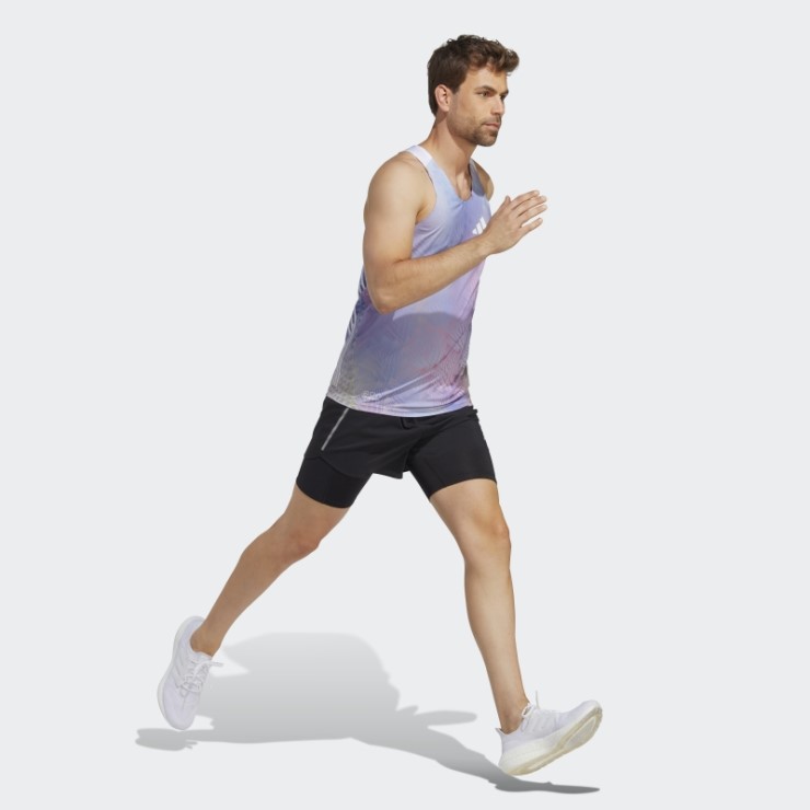 Adizero Sasha Zhoya Signature Camiseta Rosa Claro Adidas