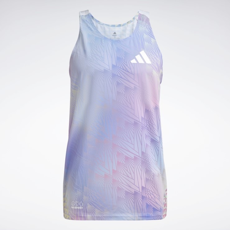 Adizero Sasha Zhoya Signature Camiseta Rosa Claro Adidas