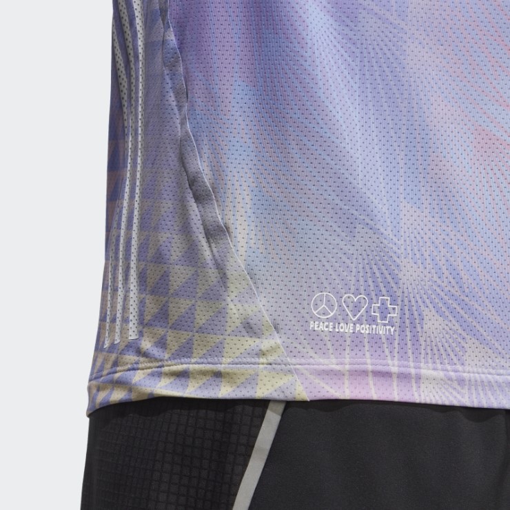 Adizero Sasha Zhoya Signature Camiseta Rosa Claro Adidas