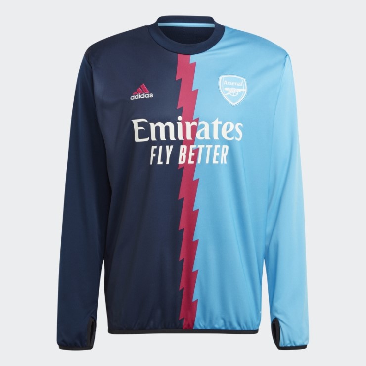 Sudadera Adidas Pre-partido Arsenal Azul Marino