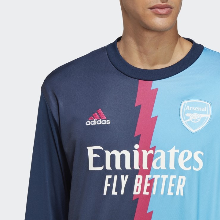 Sudadera Adidas Pre-partido Arsenal Azul Marino