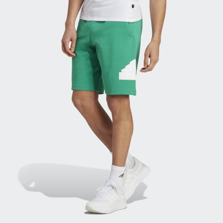 Adidas Future Icons Logo Of Sport Pantalón Corto Corte Verde