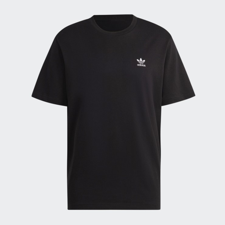 Adidas Adicolor Classics Back And Front Trefoil Boxy Camiseta Negra