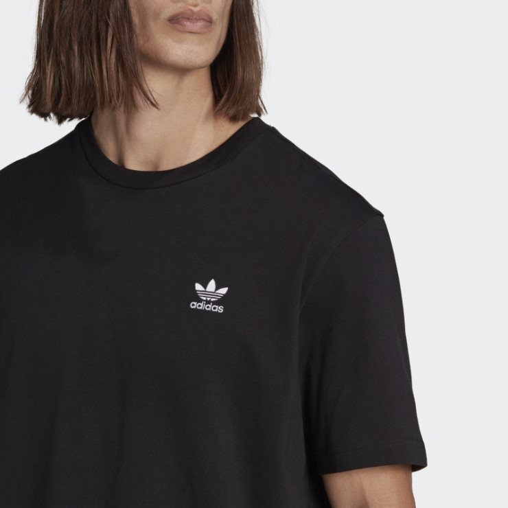 Adidas Adicolor Classics Back And Front Trefoil Boxy Camiseta Negra