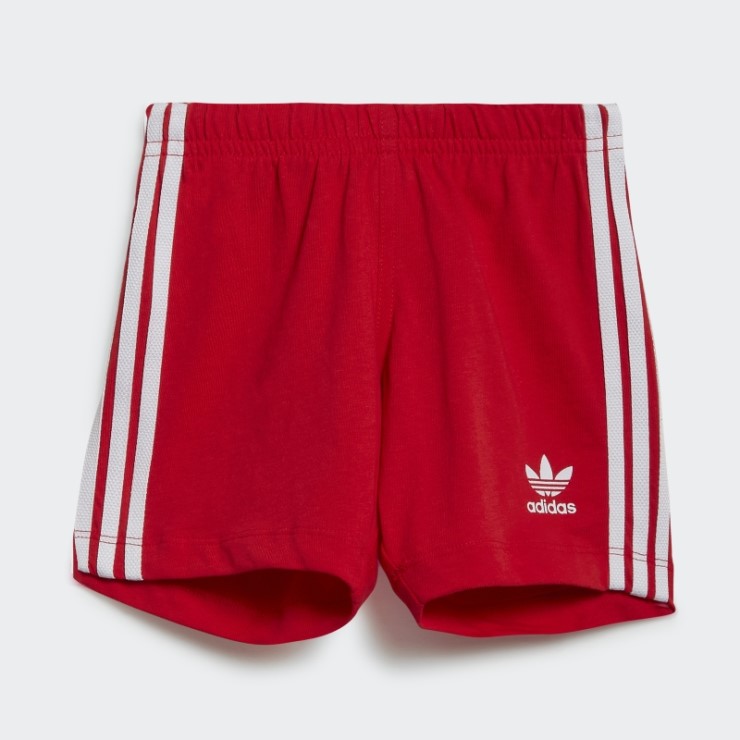 Camiseta Blanca Adidas Trefoil Shorts